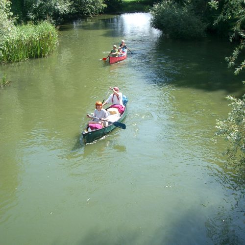 Ferienwohnung Baumgartner Gaibach Umgebung Kanutouren Mildenitz