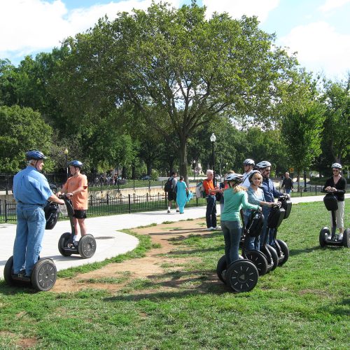 Ferienwohnung Baumgartner Gaibach Umgebung Segway_tour